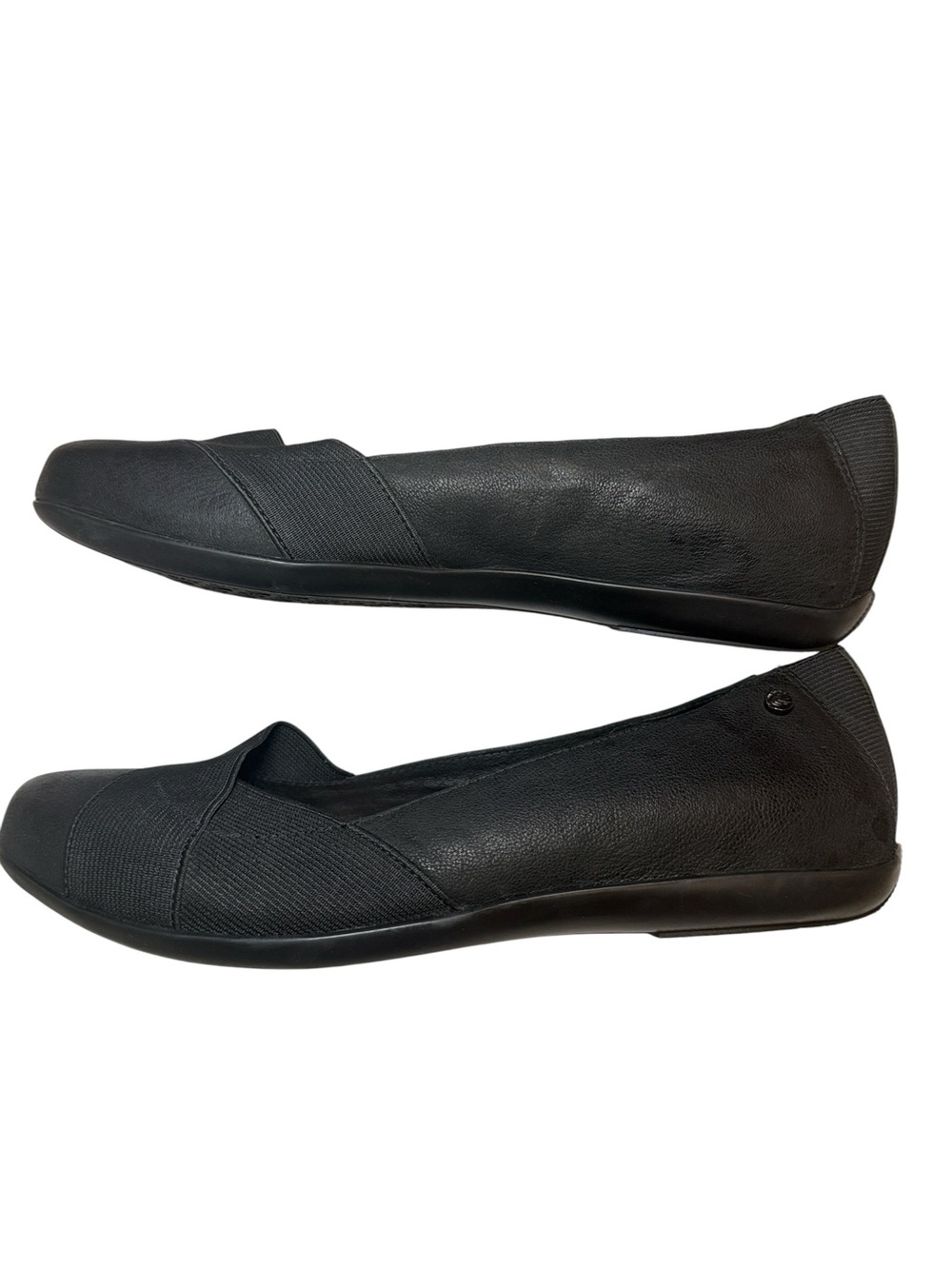 Nurture by Lamaze Women’s Black Leather Slip On Ballet Flats Size 8 EUC - Picture 7 of 7